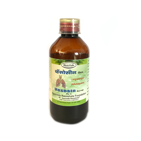 Ayurvedic Medicinen Vasosin Syrup